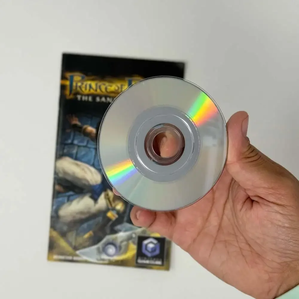 Prince of Persia: The Sands of Time Nintendo GameCube Disc and Manual